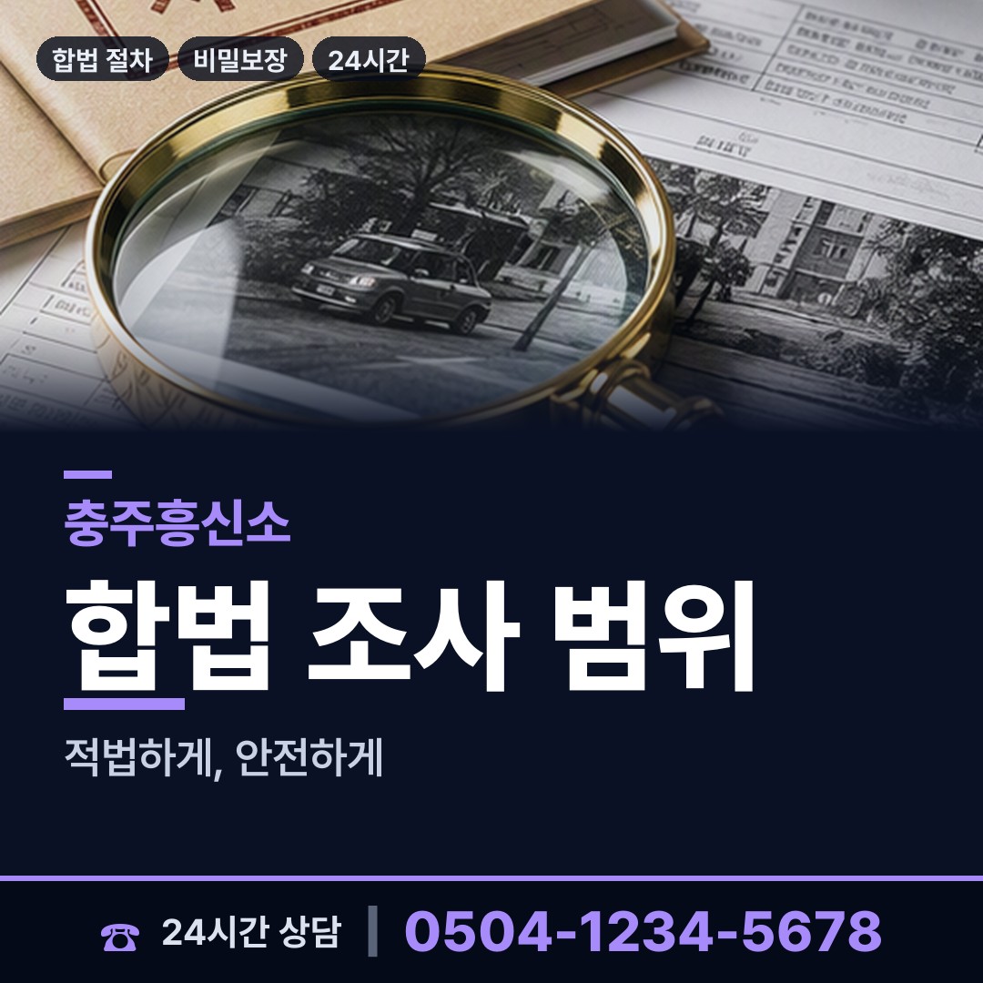 충주 소태면 유책배우자 상담 안내